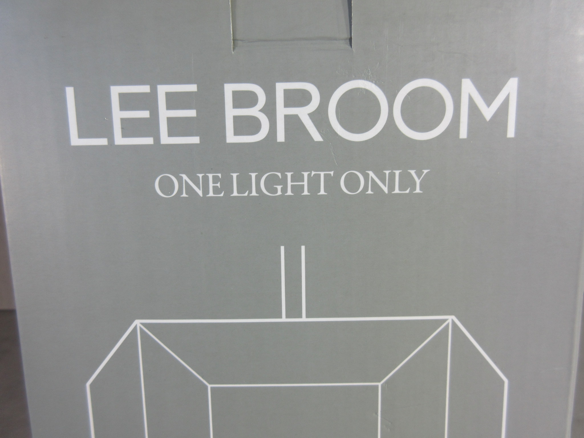 Lee Broom One Light Only Small Taklampa Vit